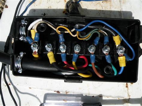 trailer wiring junction box oreillys|trailer junction box wiring diagram.